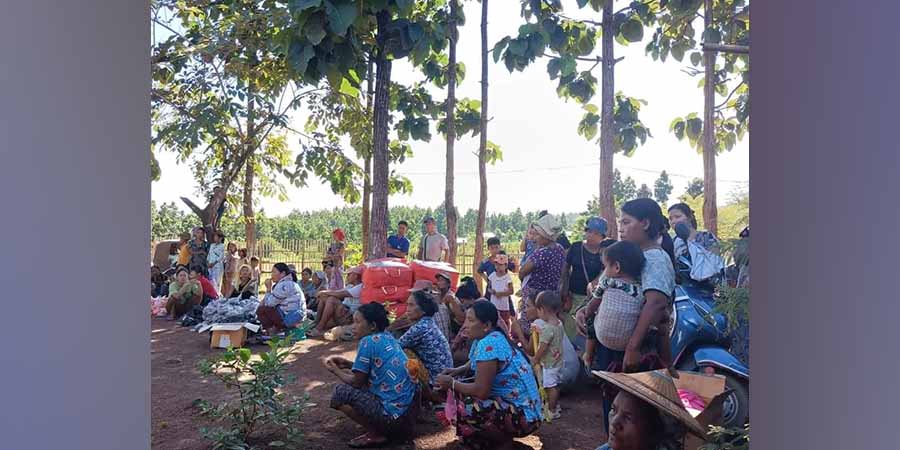 မိုးရေးမြို့ရောက် မြန်မာစစ်ဘေးရှောင်များ အကူအညီလိုအပ်နေ