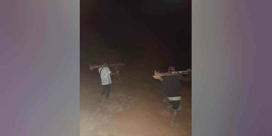 ဝက်လက်မြို့နယ် ရှိန်းမကားကျေးရွာရဲစခန်း တိုက်ခိုက်ခံရ
