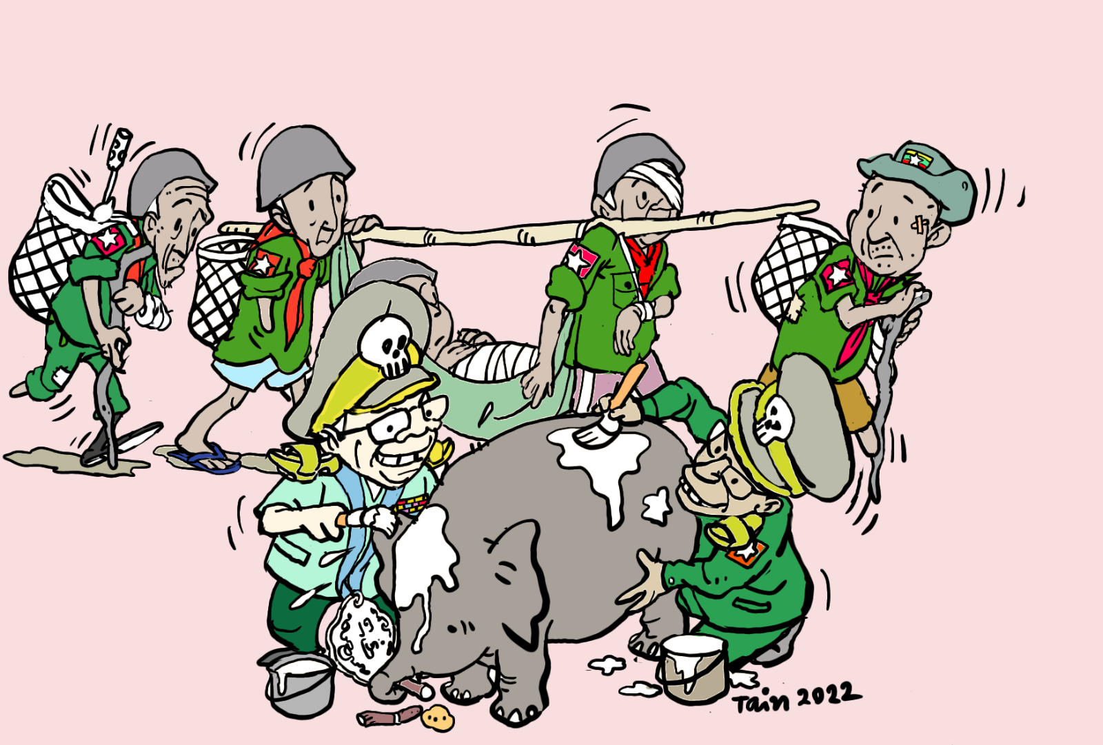 ဒီဗွီဘီ ကာတွန်း မောင်မောင်ဖောင်တိန်