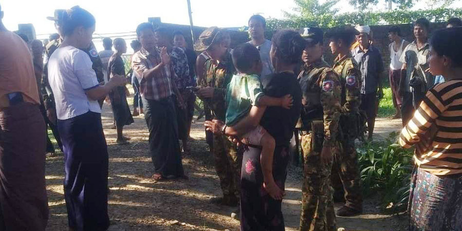 မောင်တော ဂြိတ်ချောင်းရွာသားများအား စစ်တပ်က ခြိမ်းခြောက်ပြီး လိမ်လည်ထွက်ဆိုခိုင်း