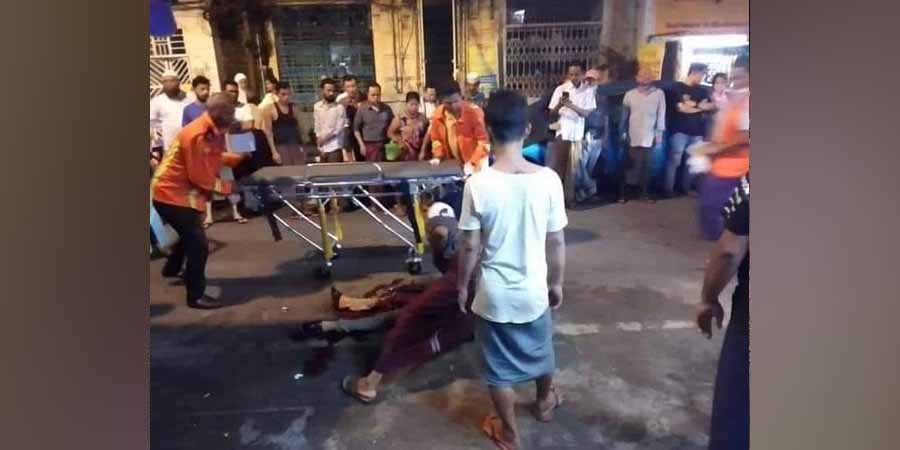 ရန်ကုန်မြို့လယ်တွင် ပစ္စည်းလု ဓားထိုးမှုဖြစ်ပြီး  အမျိုးသား ၁ ဦး သေဆုံး