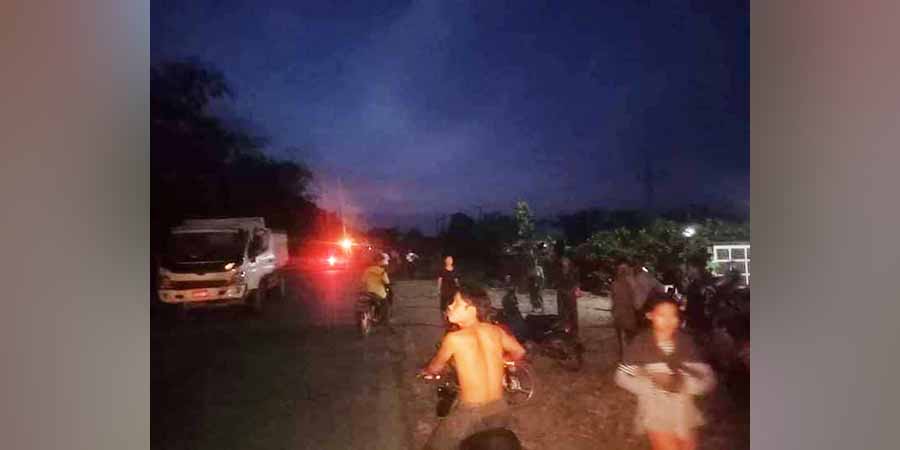 ပုဏ္ဏားကျွန်းမြို့နယ်၌ စစ်တပ်လက်နက်ကြီးကြောင့် ရွာသားများ ထွက်ပြေး၊ လူငယ် ၇ ဦး ဖမ်းခံရ