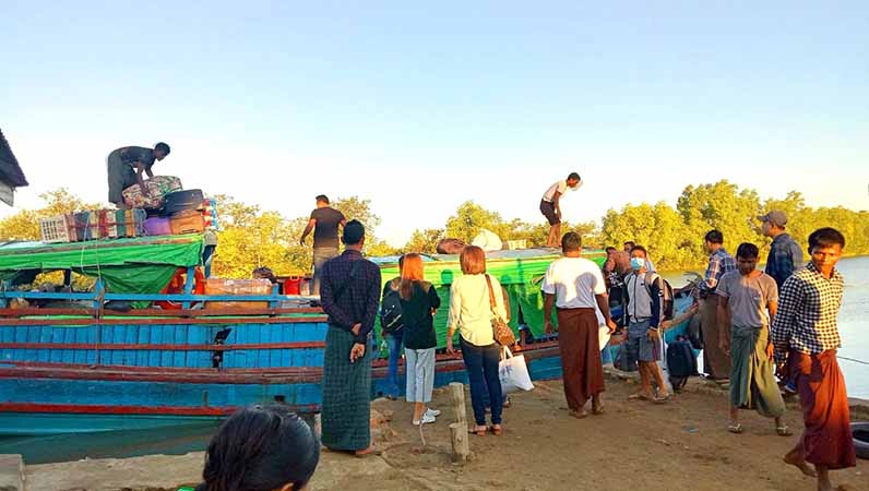 စစ်တွေ-ရေချမ်းပြင်-ဘူးသီးတောင်လမ်း ပြန်ဖွင့်