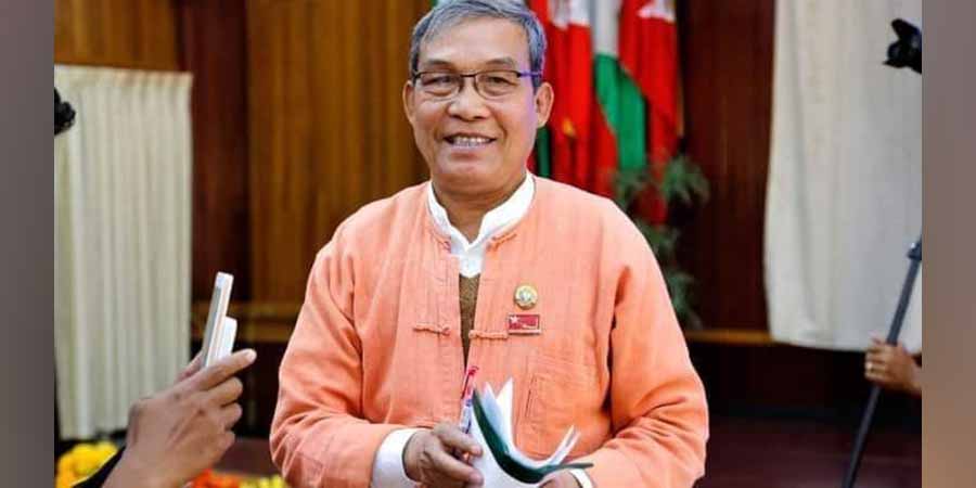 ရခိုင်ဝန်ကြီးချုပ် ဦးညီပု မျက်စိတိမ်စွဲပြီးအမြင်ချို့တဲ့လာသဖြင့် ဆေးကုသရန်လိုဟု မိသားစုပြော
