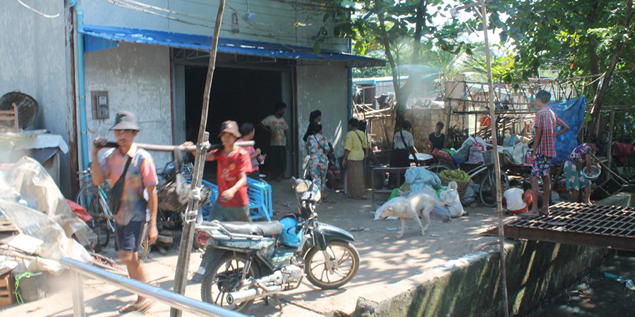 စစ်ကောင်စီက မရမ်းကုန်းမြို့နယ်ရှိ လူနေအိမ်အချို့ကို ဖယ်ရှားခိုင်း