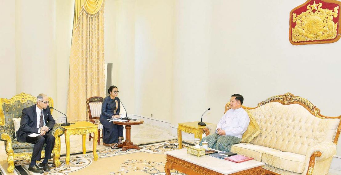 အာဆီယံလက်မခံသည့်  မြန်မာစစ်ခေါင်းဆောင်ကို  အိန္ဒိယက သွားရောက်တွေ့ဆုံဆွေးနွေး