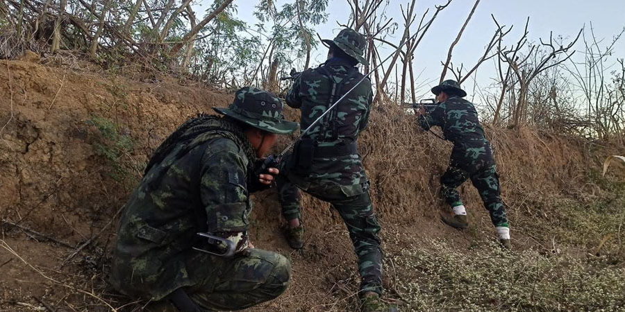 ဒီးမော့ဆိုတွင် စစ်ကောင်စီတပ်ဖွဲ့ဝင်များ တိုက်ခိုက်ခံရပြီး ၂ ဦးသေဆုံး