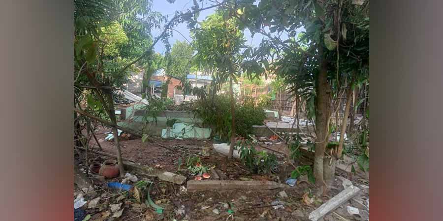 စံသမာဓိရပ်ကွက်ကို စစ်ကောင်စီက ဘူဒိုဇာဖြင့် ဖျက်ဆီး၊ ဓာတ်ပုံရိုက်သူ ၃ ဦး ဖမ်းဆီးခံရ