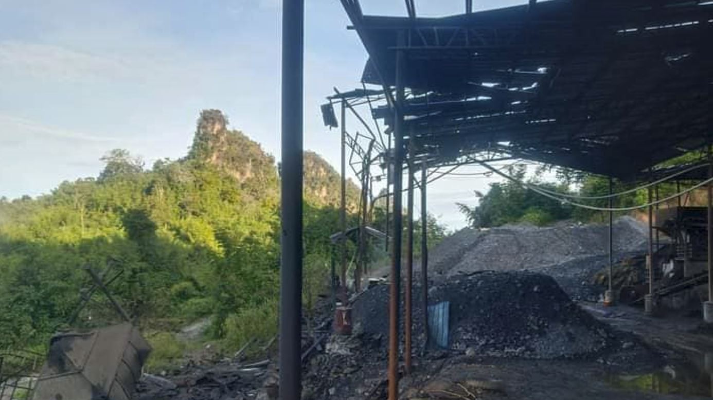 ဘုရားသုံးဆူရှိ သတ္တုခဲမိုင်းကို စစ်ကောင်စီတပ်က လေကြောင်းမှထပ်မံ ဗုံးကြဲ