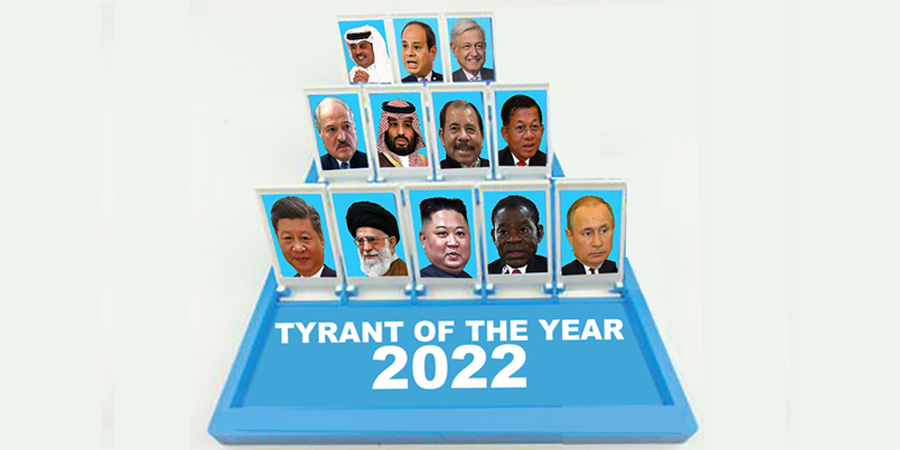 ၂၀၂၂ ခုနှစ် ကမ္ဘာ့အာဏာရှင် ၁၂ ဦး ဆန်ခါတင်စာရင်းတွင် မြန်မာစစ်ခေါင်းဆောင် ပါဝင်