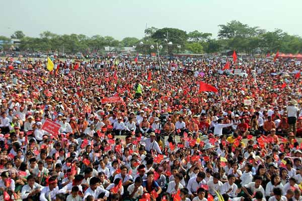 ျပည္သူကို ကတိ မတည္တဲ့သူ ေခါင္းေဆာင္ေနရာ မထားဖို႔ ေဒၚေအာင္ဆန္းစုၾကည္ ေျပာၾကား