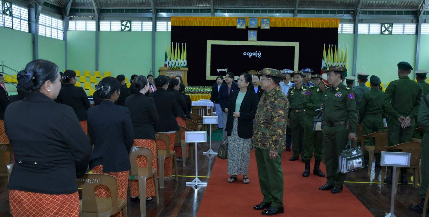 တပ်တွင်းအမျိုးသမီးများ ကာကွယ်ရေးတွင် ပါဝင်ရန်နှင့် အလစ်အငိုက်တိုက်ခိုက်မှု သတိထားရန် စစ်ခေါင်းဆောင်တိုက်တွန်း