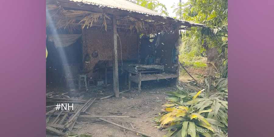 စစ်တပ်လက်နက်ကြီးကြောင့် ဒီပဲယင်း ညောင်လှကျေးရွာသား  ၄ ဦး ဒဏ်ရာရ