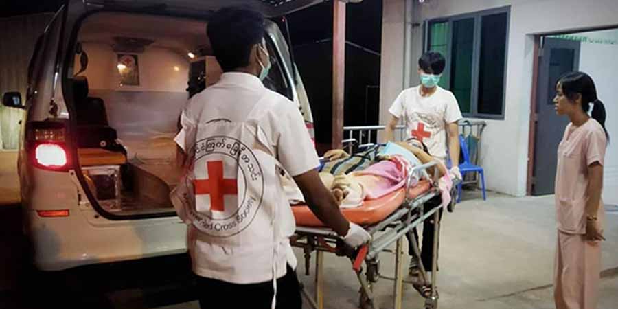 ထားဝယ်မြို့နယ် ကြက်ခြေနီအသင်းခွဲ အရေးပေါ်လူနာတင်ယာဥ်ဝန်ဆောင်မှု ရပ်နား