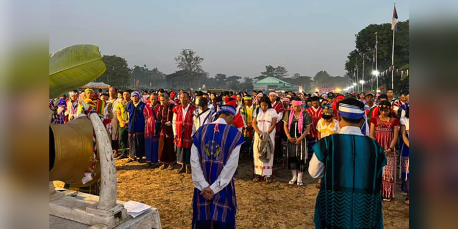 နိုင်ငံရေးရည်မှန်းချက်ပန်းတိုင်အောင်မြင်ရေး စည်းလုံးညီညွတ်စွာကြိုးပမ်းအားထုတ်ရန် ကေအန်ယူ ခေါင်းဆောင် တိုက်တွန်း