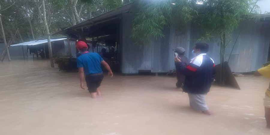 ထိုင်းတောင်ပိုင်း ဟတ်ယိုင်တွင် မြန်မာအလုပ်သမား ၆၀ ကျော် ရေဘေးသင့်ပြီး အခက်ကြုံနေ