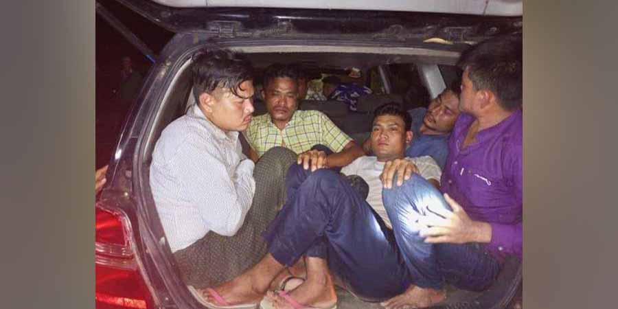 ဇေကမ္ဘာဝင်းအတွင်း အုပ်စုဖွဲ့လုယက်သူများ ဖမ်းမိ၊ စစ်တပ်နှင့် ရဲဝန်ထမ်းဟောင်းများဖြစ်နေ
