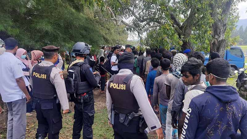 ရိုဟင်ဂျာဒုက္ခသည် ၁၈၀ ကျော်ပါ စက်လှေ ၁ စီး အင်ဒိုနီးရှားကမ်းခြေကို ထပ်မံရောက်ရှိလာ