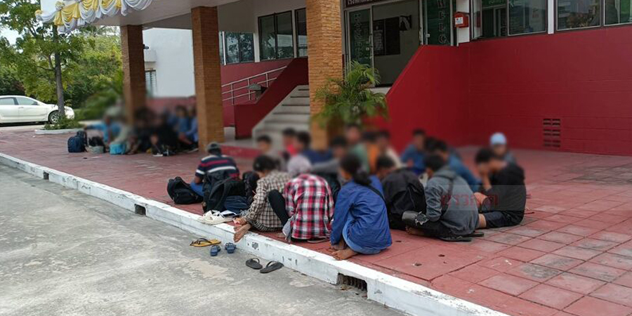 တရားမဝင်မြန်မာ ၃၅ ဦး ဘတ် ၂ သန်းကျော်တန်ဖိုးရှိ မူးယစ်ဆေးနှင့်အတူ ဖမ်းဆီးခံရ