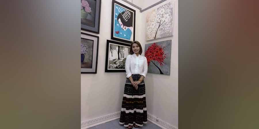 သံတွဲမြို့က ပန်းချီဆရာမ ဒေးဒေး အလုပ်ကြမ်းနှင့် ထောင်ဒဏ် ၁၀ နှစ်ချမှတ်ခံရ