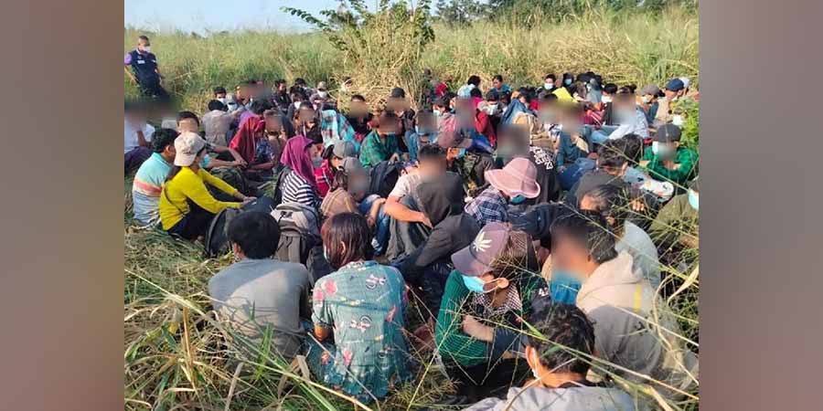 ၂၀၂၂ ခုနှစ်အတွင်း ထိုင်းနိုင်ငံ၌ မြန်မာအလုပ်သမား  ၄၆၀၀၀ ကျော် တရားမဝင် ဝင်ရောက်မှုဖြင့် အဖမ်းခံရ