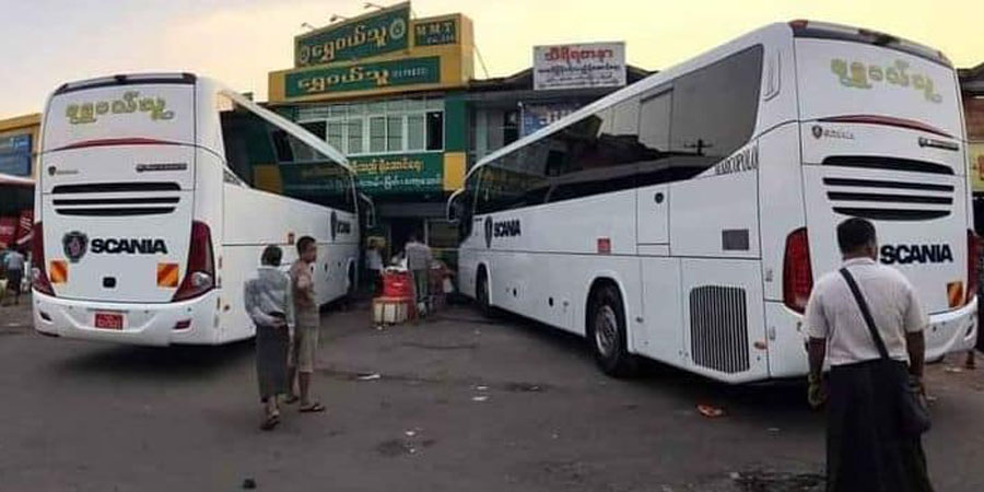 ရွှေဝယ်သူခရီးသည်တင်ယာဉ် ဓားပြတိုက်ခံရ၊ ရေး-သံဖြူဇရပ်လမ်းတွင် စစ်တပ်ကား ၃ စီး ပစ်ခတ်ခံရ