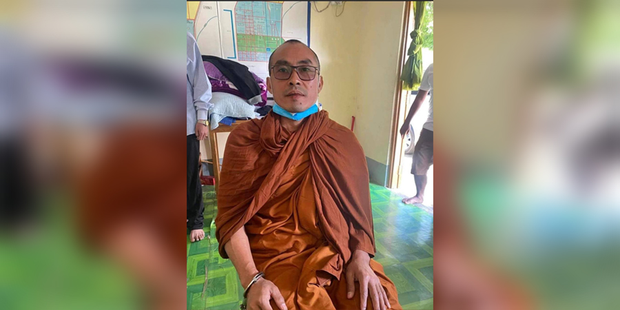 မန္တလေး သံဃသမဂ္ဂ ဆရာတော် အရှင်အာစာရ ဖမ်းဆီးခံရ