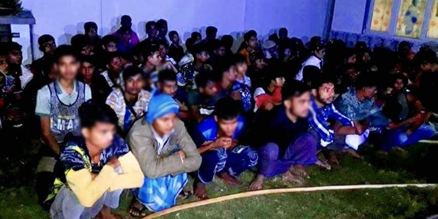 သန်လျင်တွင် ရိုဟင်ဂျာ ၇၇ ဦးကို စစ်ကောင်စီတပ် ဖမ်းဆီး