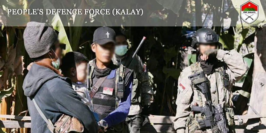 ကလေးနှင့် တန့်ဆည်တို့တွင် စစ်ကောင်စီတပ်နှင့် ပျူစောထီးများ တိုက်ခိုက်ခံရ၊ ကနီတွင် စစ်တပ်ပိုင်စက်လှေကို မီးရှို့ဖျက်ဆီး