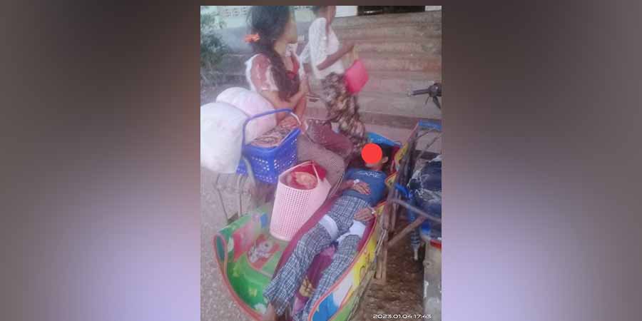 စစ်တပ်က ကြာအင်းဆိပ်ကြီး‌ဆေးရုံရှိ လူနာများကို မောင်းထုတ်ပြီး တပ်စွဲ