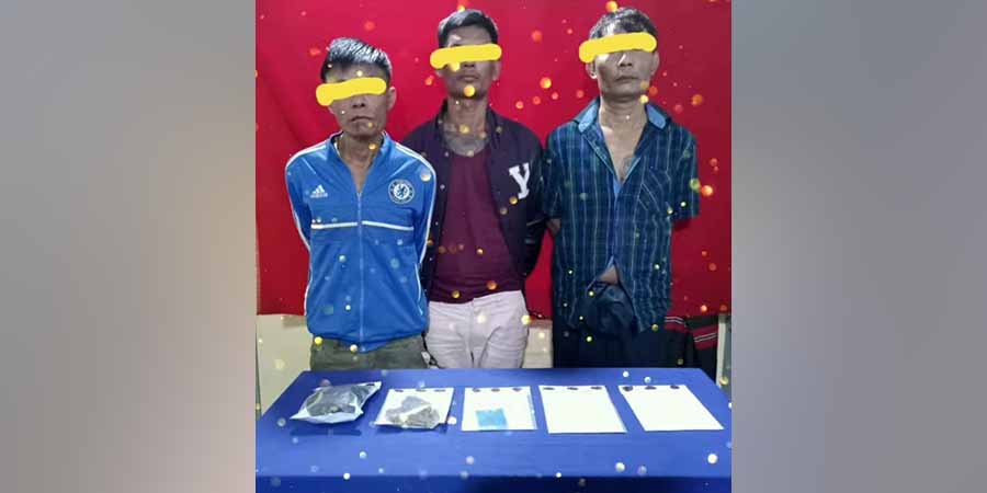 လှိုင်သာယာရဲတပ်ဖွဲ့မှူးပိုင် နှစ်ထပ်လိုင်းခန်းတွင် မူးယစ်ဆေးသုံးစွဲနေသူ ၃ ဦး ဖမ်းဆီးခံရ