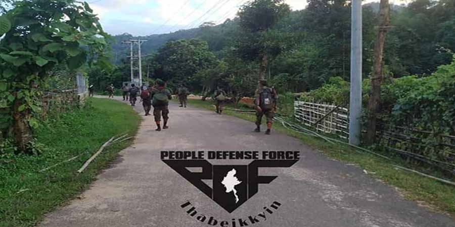မိုးကုတ်မြို့နယ်အတွင်း စစ်ကောင်စီတပ်က လေယာဉ်ဖြင့် ဗုံးကြဲ၊ မြေပြင် ထိုးစစ်ဆင်
