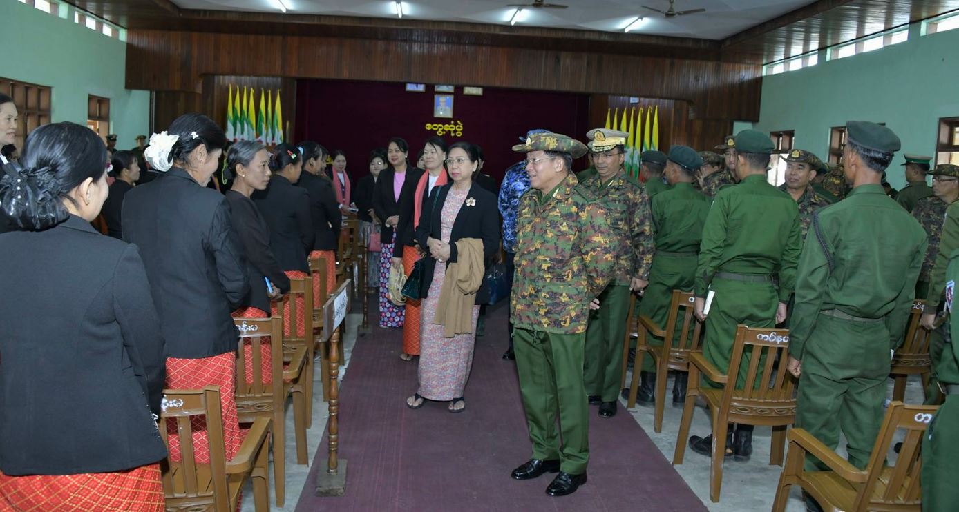 သယံဇာနှင့် လူ့စွမ်းအားရင်းမြစ် စနစ်တကျသုံးပါက မြန်မာက အာဆီယံ အလယ်အလတ်အဆင့် မကြာမီရောက်မည်ဟု စစ်ခေါင်းဆောင်ပြော