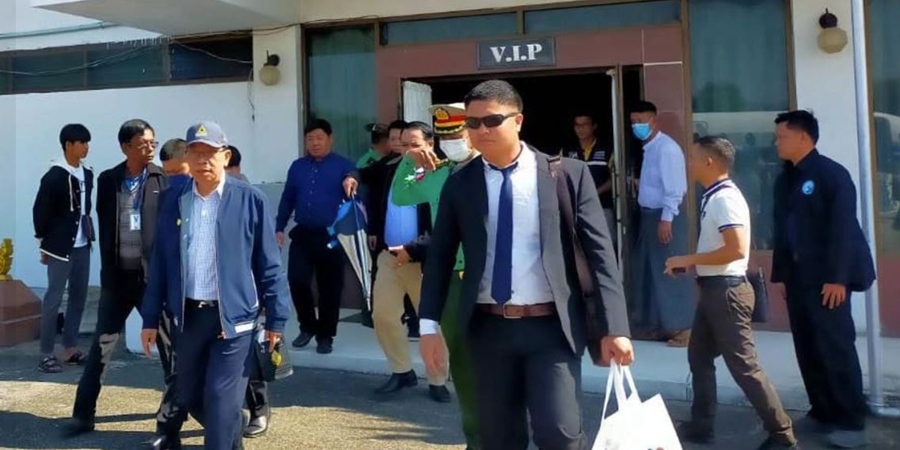 ဝဏ္ဏကျော်ထင် ဗိုလ်ချုပ်ကြီး ယွက်စစ် စစ်ကောင်စီနှင့်တွေ့ဆုံရန် နေပြည်တော် ထပ်မံသွားရောက်