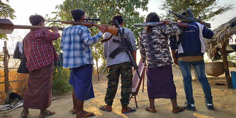 မြိုင်တွင် စစ်ကောင်စီရှေ့ပြေးတပ်သားများ မိုင်းဆွဲတိုက်ခိုက်ခံရပြီး အယောက် ၂၀ သေဆုံး