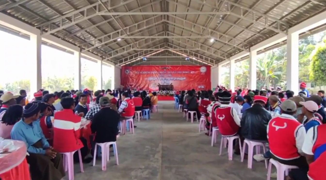 ‘ဝ’ တိုင်းရင်းသား ရိုးရာ နှစ်သစ်ကူးပွဲတော် ကျိုင်းတုံမြို့နယ်တွင် ကျင်းပ