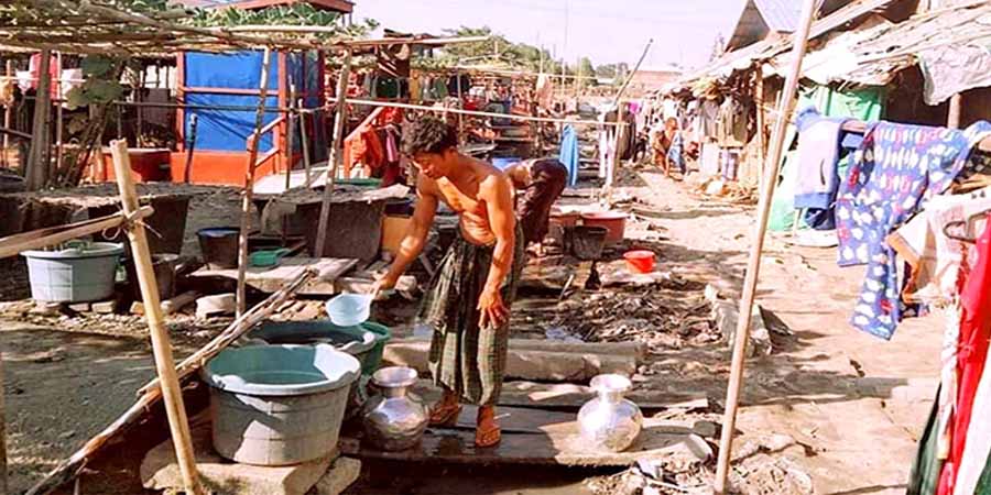 ကျောက်တော်ရှိ စစ်ဘေးရှောင်စခန်းများတွင် သောက်သုံးရေ အခက်အခဲဖြစ်နေ