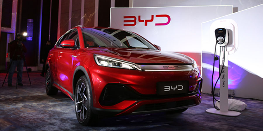 BYD Auto တရုတ်ကားကုမ္ပဏီက သီလဝါတွင် လျှပ်စစ်သုံး(EV)ကားများ တပ်ဆင်ထုတ်လုပ် ရောင်းချမည်