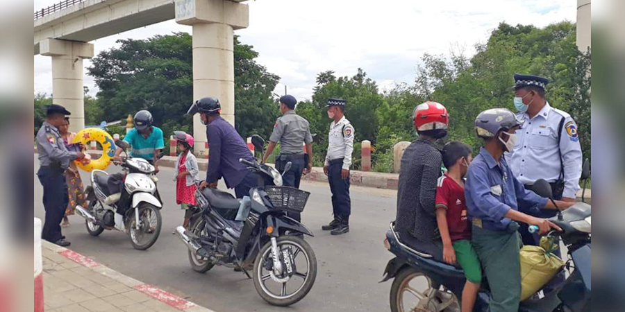 မကွေးမြို့တွင် စစ်ကောင်စီက ဆိုင်ကယ်များကို စီမံချက်ဖြင့် လိုက်လံဖမ်းဆီး