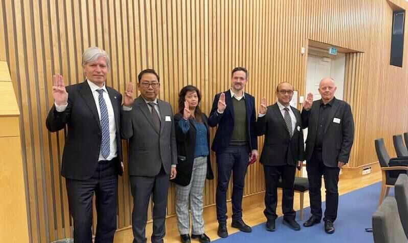 NUG အစိုးရနှင့် နော်ဝေလွှတ်တော်အမတ်များတွေ့ဆုံ၊ စစ်အုပ်စုကို အပြစ်ပေးအရေးယူနိုင်ရေး ဆွေးနွေး