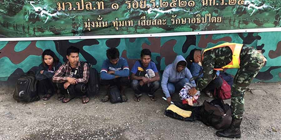 ရနောင်းတွင် တရားမဝင် ဝင်ရောက်လာသည့် မြန်မာ ၁၅ ဦး ဖမ်းဆီးခံရ