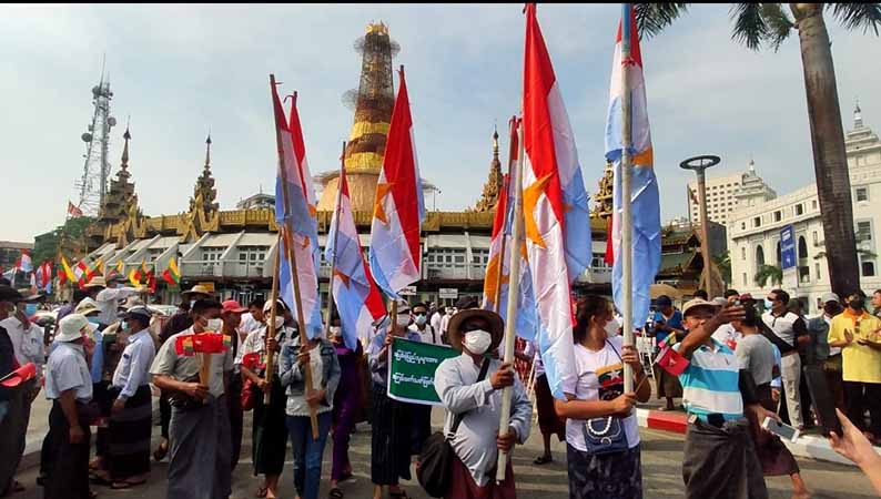 PDF များ တာလီဘန်ကဲ့သို့ သတ္တိမရှိ၊ အသေခံဗုံးမခွဲဟု လုံခြုံရေးအပြည့်ယူပြီး မဘသဘုန်းကြီး ဟောပြော