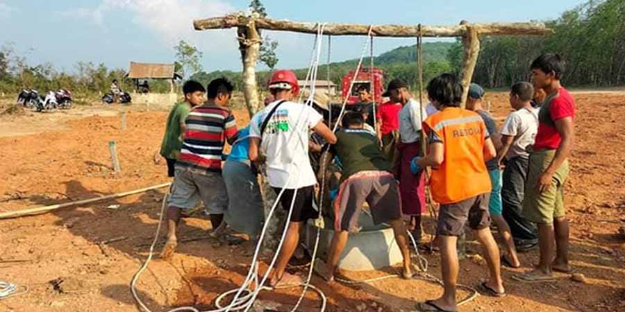 ရေးမြို့နယ်၌ ရေတွင်းထဲဆင်းသည့် ခြံလုပ်သား ၁ ဦး အောက်ဆီဂျင်ပြတ်ပြီး သေဆုံး