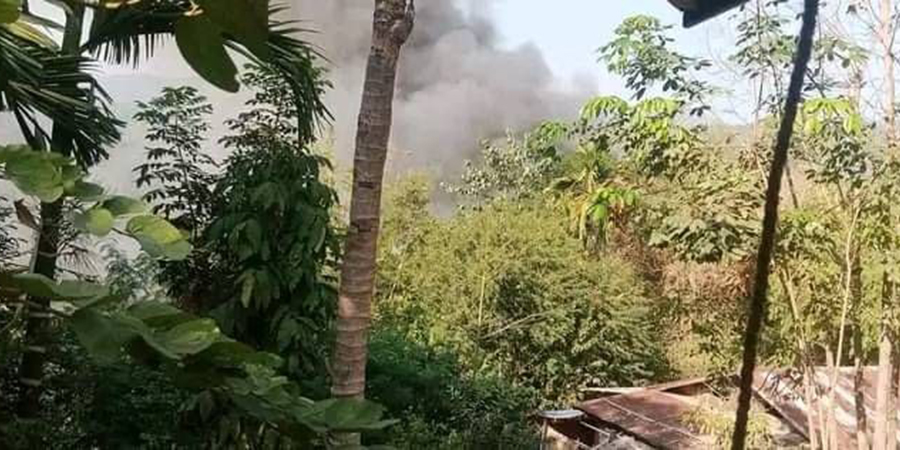 သံတောင်မြို့ ၌ စစ်တပ်က လက်နက်ကြီးငယ်များဖြင့် ပစ်ခတ်၊ ဒေသခံများကို ဖမ်းဆီးနှိပ်စက်