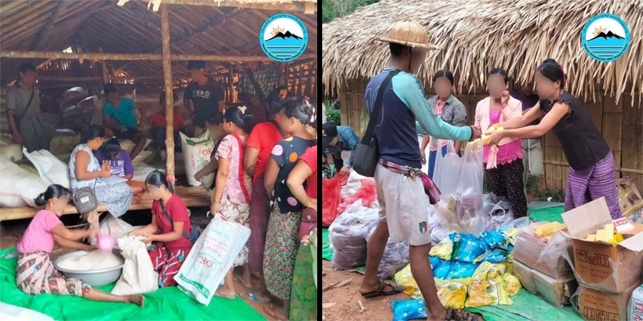 ပုလောမြို့နယ်၌ စစ်ရှောင်ပြည်သူ ၂၆၀၀ကျော် စားနပ်ရိက္ခာနှင့် ဆေးဝါးအကူအညီလိုအပ်နေ