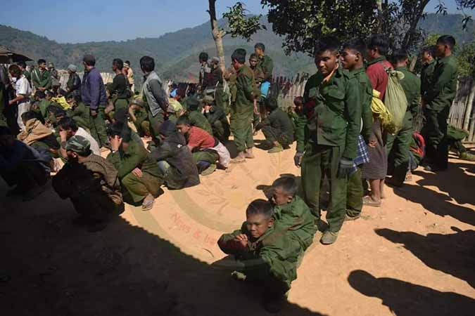 ဂျာယန်ပြည်သူ့စစ်စခန်းကို TNLA ကဝင်စီးနင်းပြီး  တအောင်းလူမျိုး  ၁၂၇ ဦးကို ကယ်ထုတ်