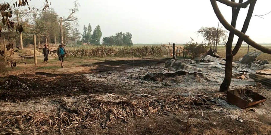 မတ္တရာဒေသခံ ၄၀ ခန့်ကို စစ်တပ်က လူသားဒိုင်းအဖြစ် ဖမ်းဆီးငွေညှစ်