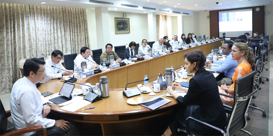 မြန်မာနိုင်ငံတွင်း စီးပွားရေးလုပ်ကိုင်ရသည့် အခက်အခဲများကို ဥရောပကုန်သည်ကြီးများအသင်း တင်ပြ