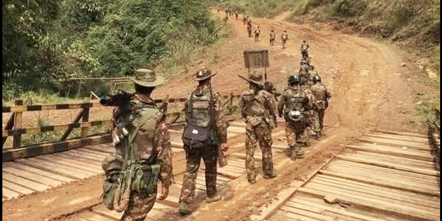 ရွှေဘို၊ ခင်ဦး၊ မြိုင်နှင့် ကျောက်တံခါးမြို့နယ်တို့တွင်  စစ်ကောင်စီတပ်နှင့် ပျူစောထီးများ တိုက်ခိုက်ခံရ