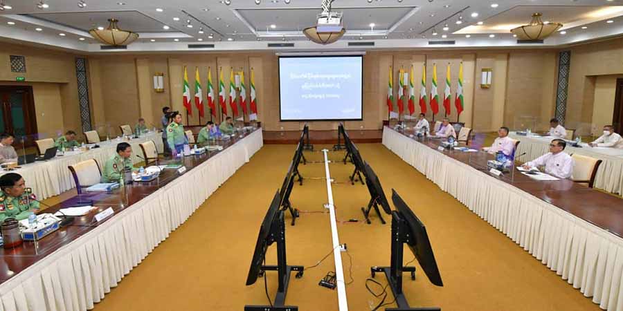 မွန်ပြည်သစ်ပါတီနှင့် စစ်ကောင်စီတို့ ဖွဲ့စည်းပုံပြင်ဆင်ရေး ဆွေးနွေး